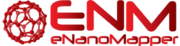 The logo of eNanoMapper